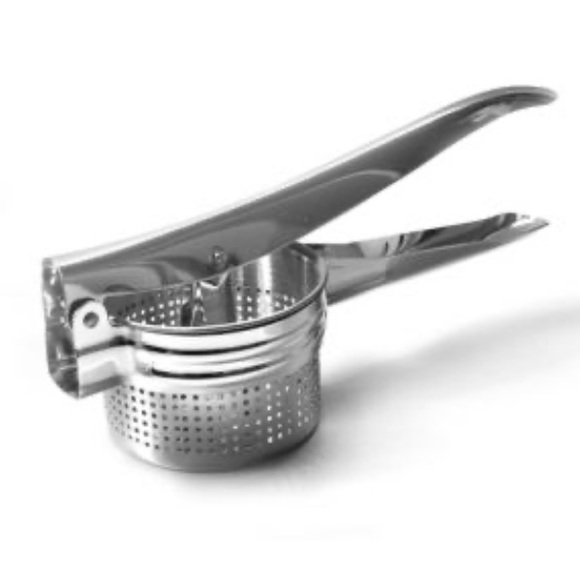 Chrome Plated Hand Food Press, Potato Ricer & Fruit Juicer All in One - Picture 1 of 5